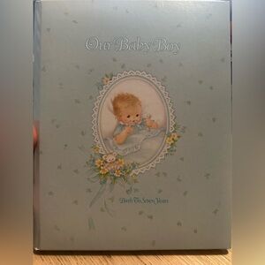 Vintage Our Baby Boy, Birth To Seven Years Baby Book, Unused
Printed In USA